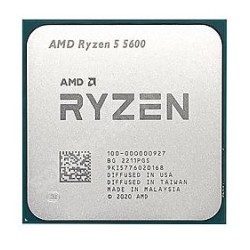 AMD RYZEN 5 5600 6 Core, 3.50-4.40GHz, 35Mb Cache, 65W, AM4 Socket, TRAY